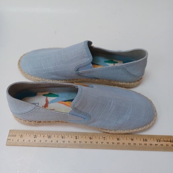 Olu Kai Shoes Kaula Pa'a Kapa Convertible Espadrille Flats Womens US 9.5 - Picture 13 of 16